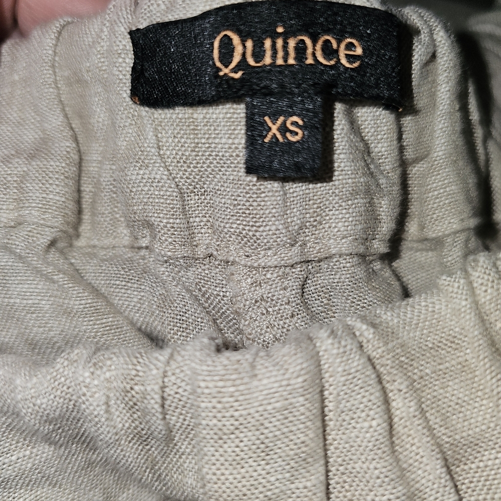Quince 100% European Linen Tapered FLAX Ankle Pants In XS - Picture 10 of 10